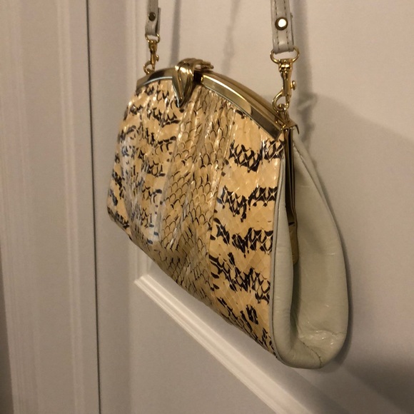 Vintage Reptile skin clutch/purse - Picture 2 of 6